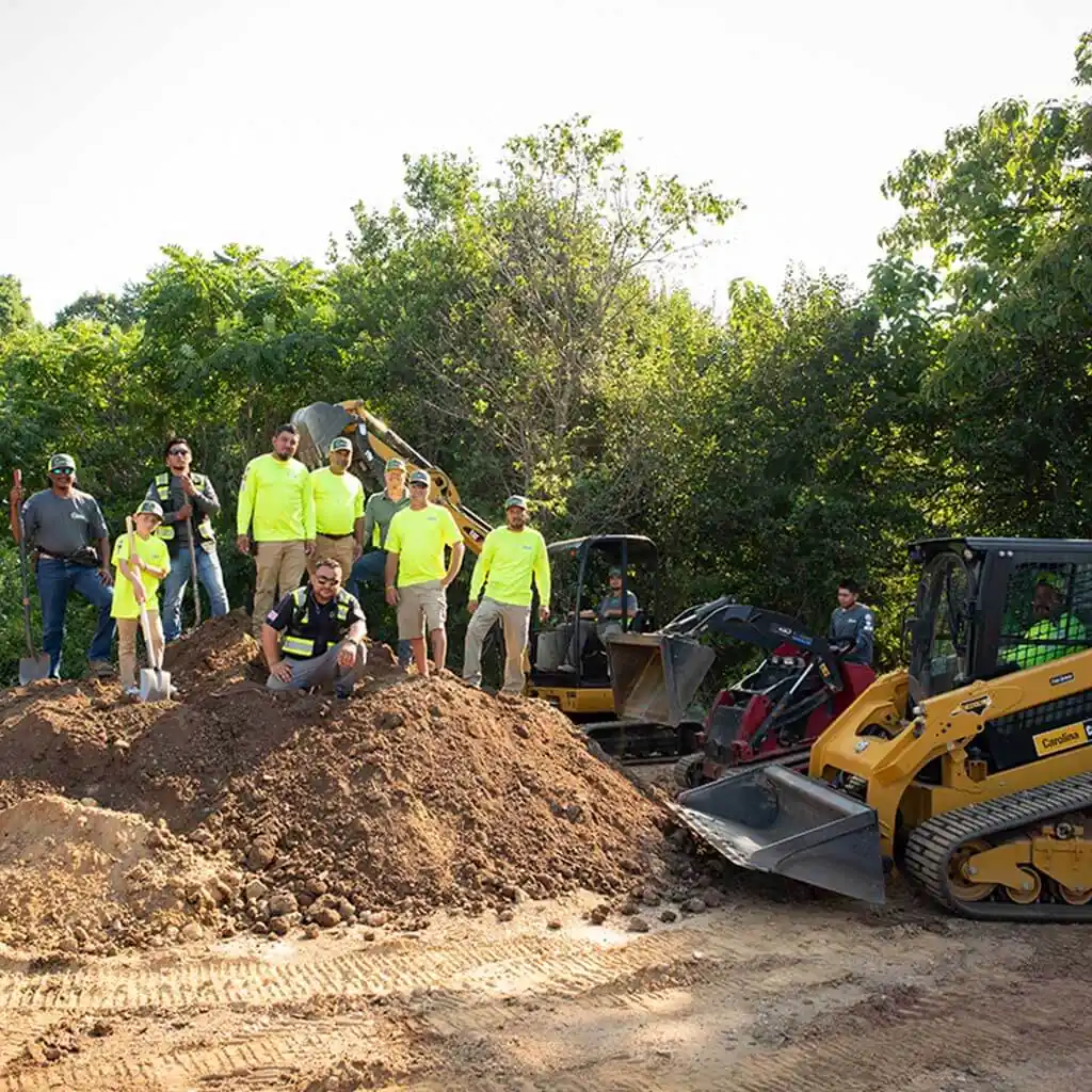 The Green and Clean Landscaping team — Greensboro NC