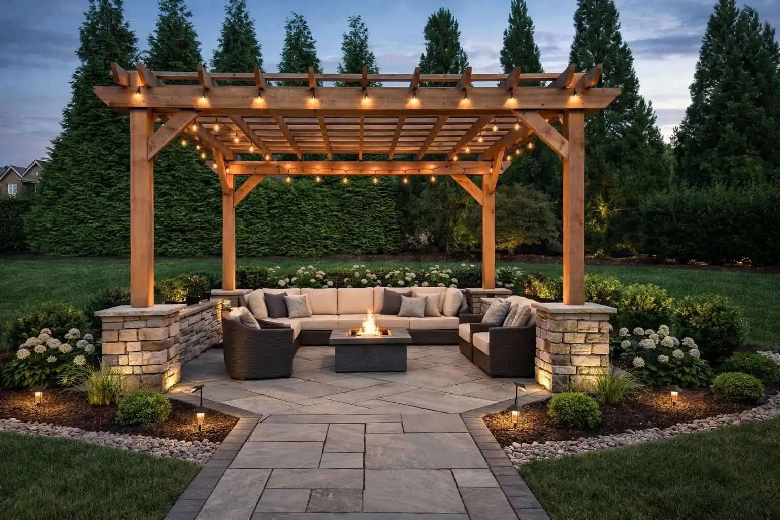 Outdoor living landscaping Greensboro NC
